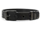 Black stainless steel belt bracelet MAIN