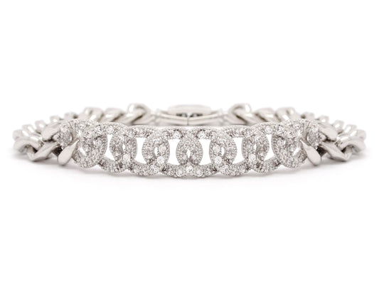 White Gold Sparkling Ice Bracelet MAIN