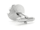 Sterling silver email @ cufflinks BACK