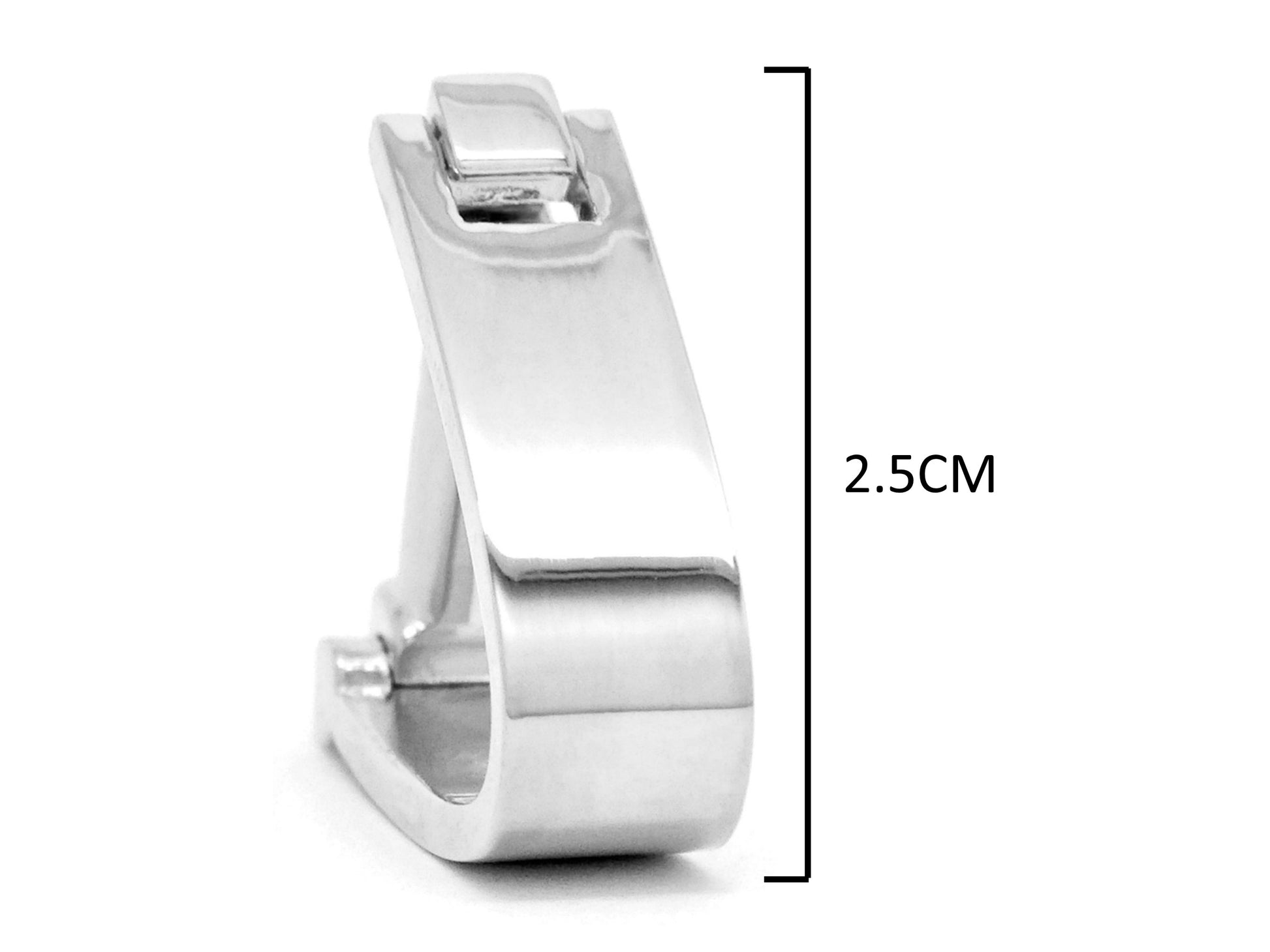 White gold timeless cufflinks MEASUREMENT