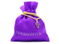 Purple leaf gold necklace GIFT BAG