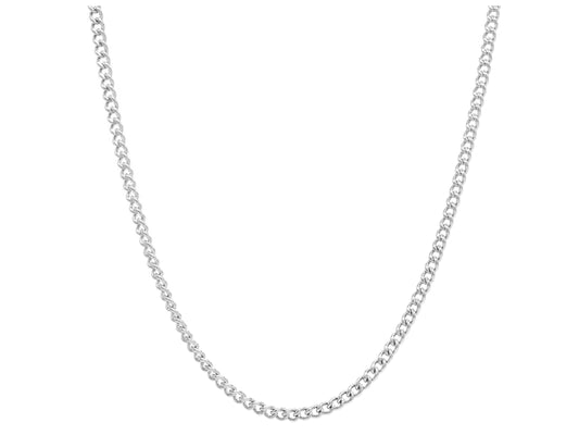 Sterling silver thin chain necklace MAIN