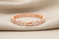 Rose Gold Marquise Flower Gems Bracelet