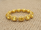 Yellow Gold Citrine Colored Gemstone Tennis Bracelet