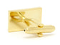Yellow Gold Piano Keyboard Cufflinks