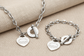 White Gold Proverbs 4:23 Jewellery Set