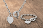 White Gold Proverbs 4:23 Jewellery Set
