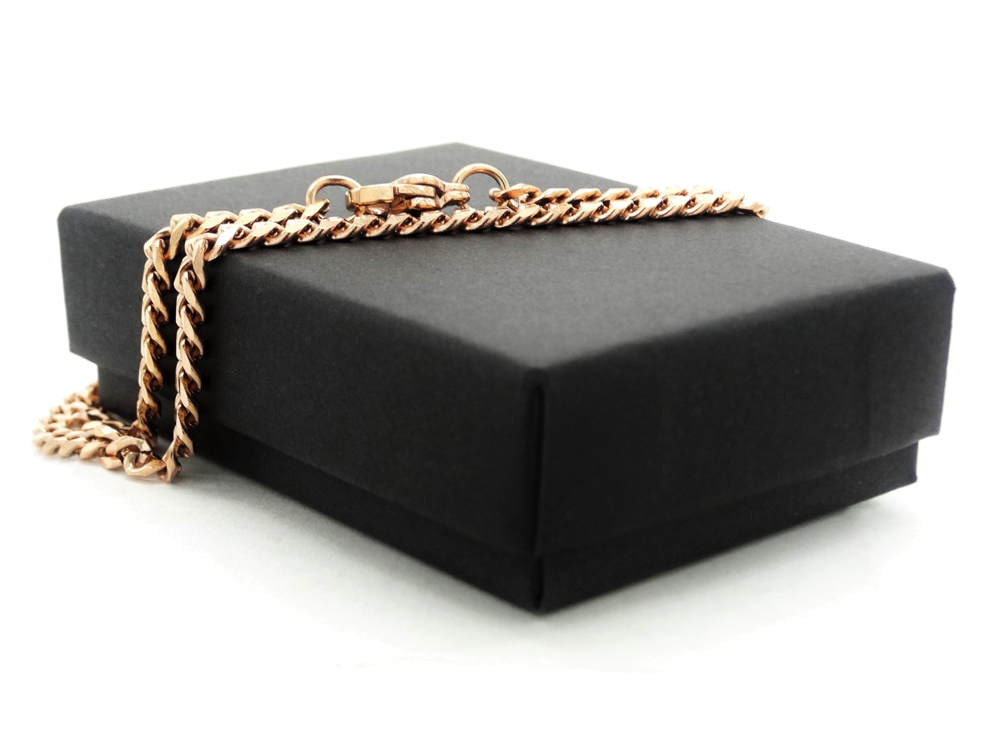Rose gold thin chain anklet GIFT BOX