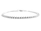 Sterling silver thin chain anklet MAIN