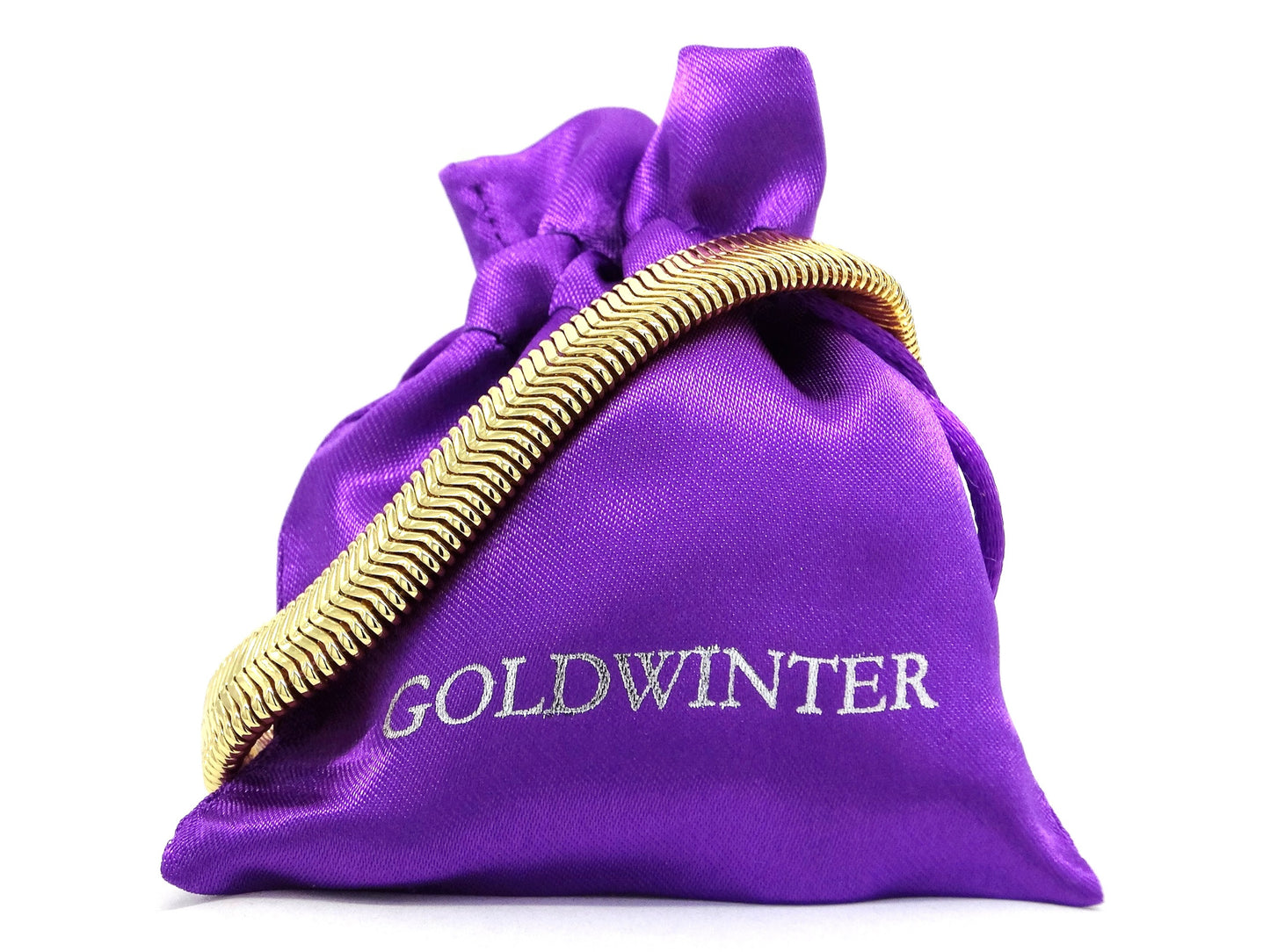 Gold snake chain bracelet GIFT BAG