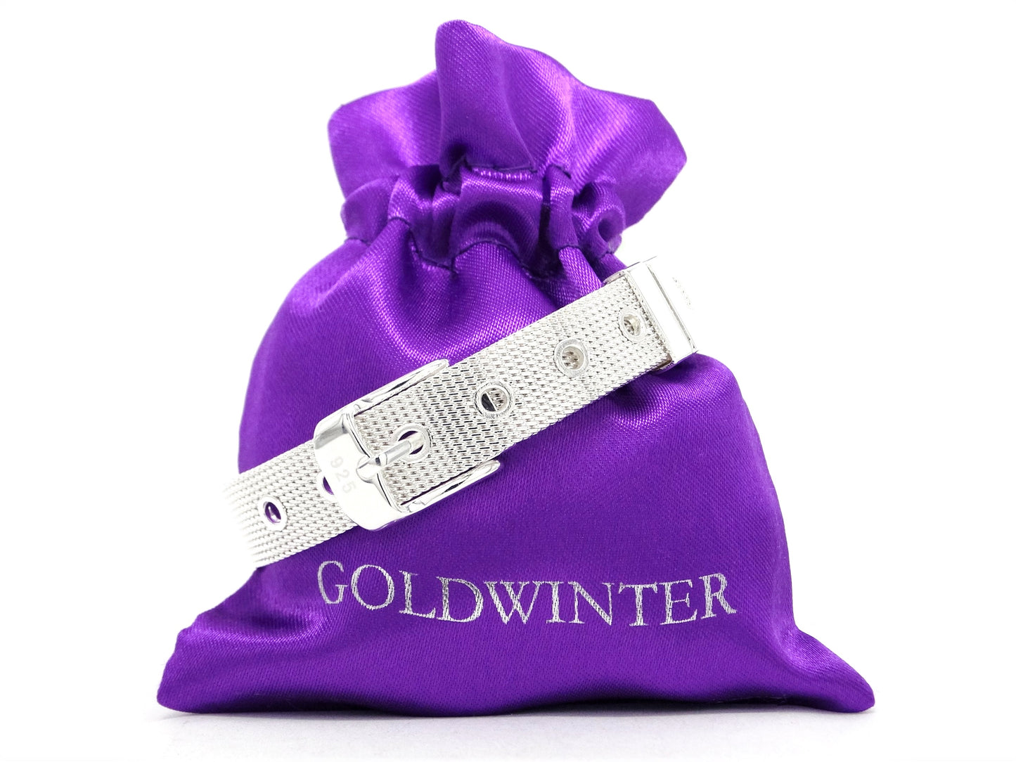 Sterling silver belt bracelet GIFT BAG
