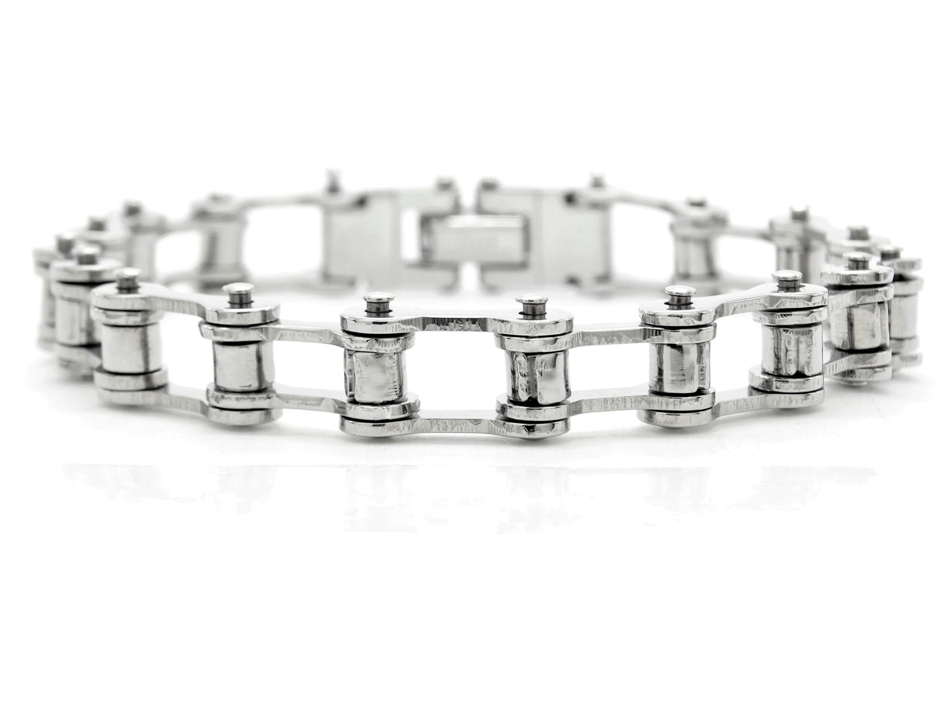 Stainless steel bike chain bracelet MAIN