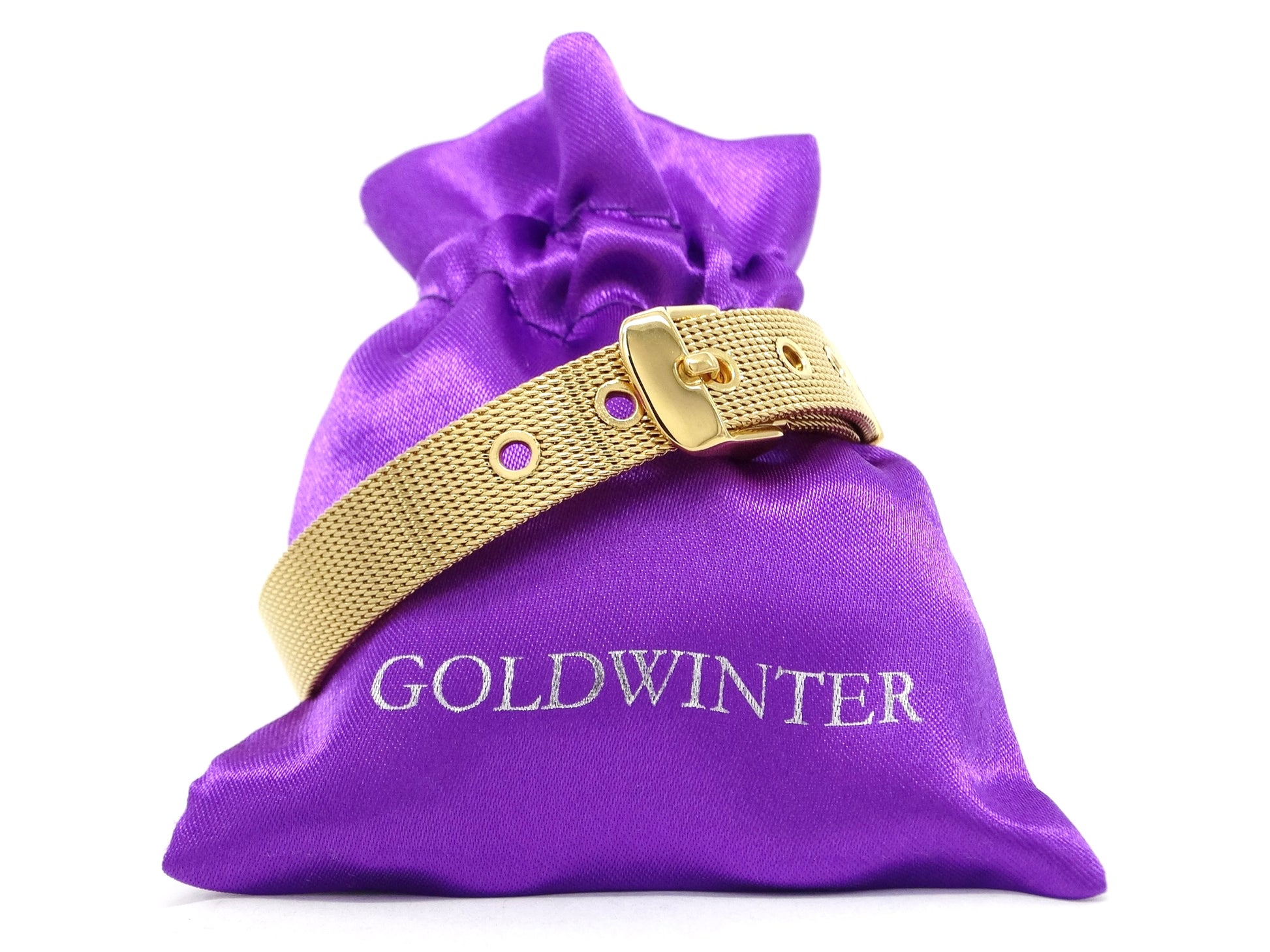 Yellow gold belt bracelet GIFT BAG