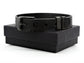 Black stainless steel belt bracelet GIFT BOX