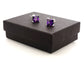 Purple princess stud earrings GIFT BOX