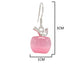Pink apple earrings MEASUREMENT