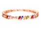 Different colored marquise rose gold bracelet BACK