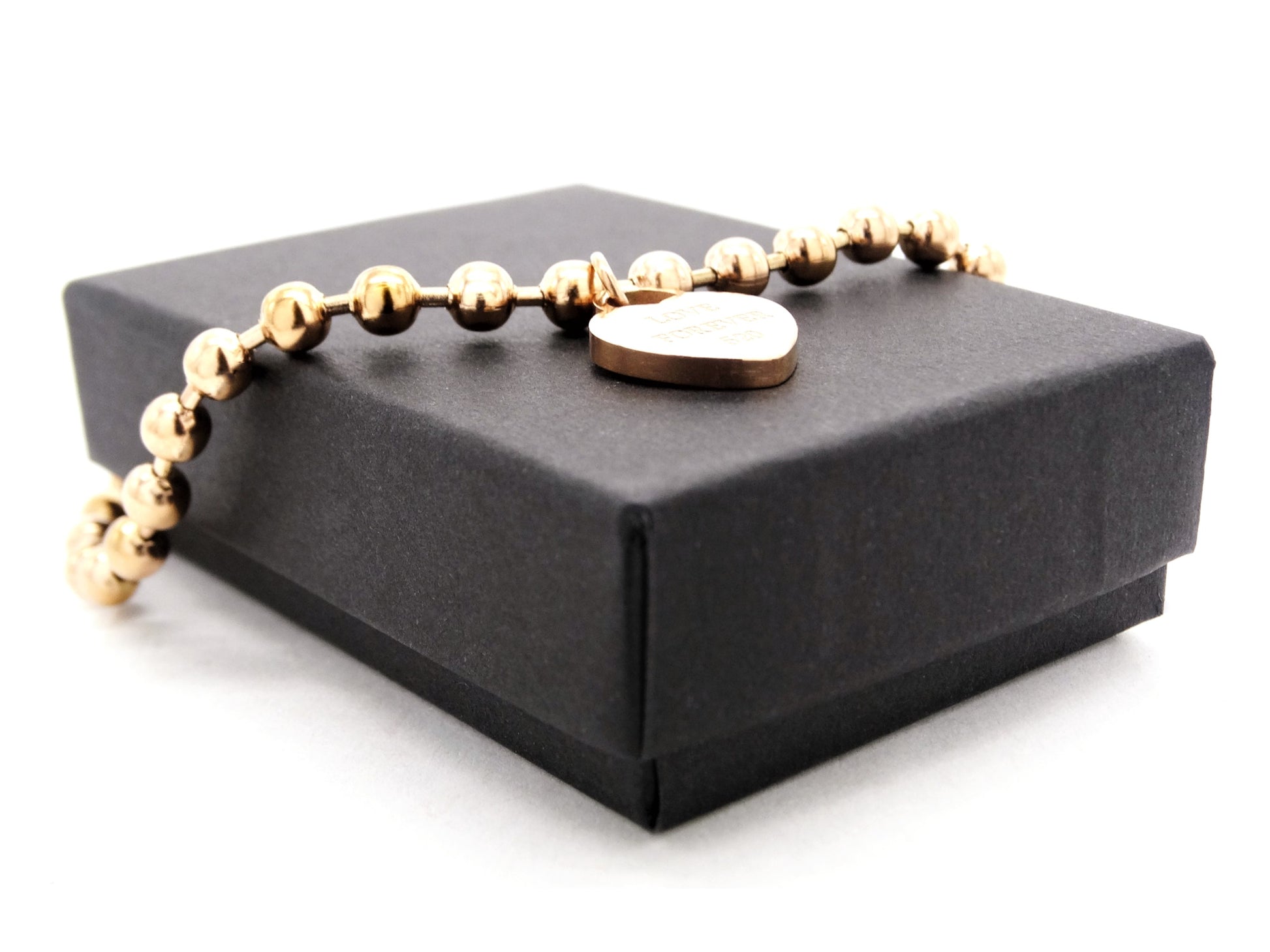 Rose gold love forever 520 bracelet GIFT BOX