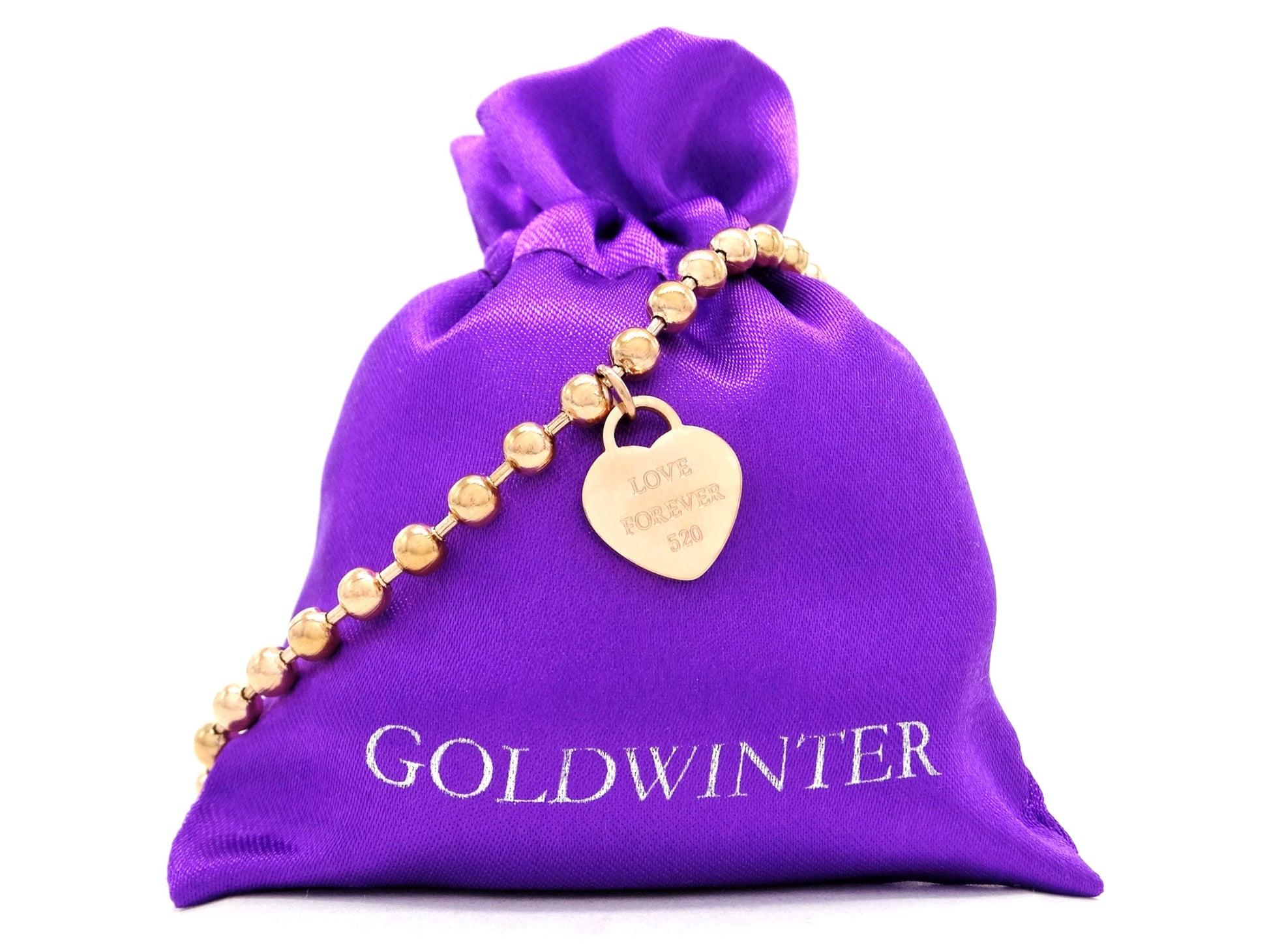 Rose gold love forever 520 bracelet GIFT BAG