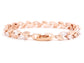 Marquise AAA white gems rose gold bracelet BACK