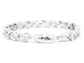 Marquise AAA White Gems White Gold Bracelet BACK