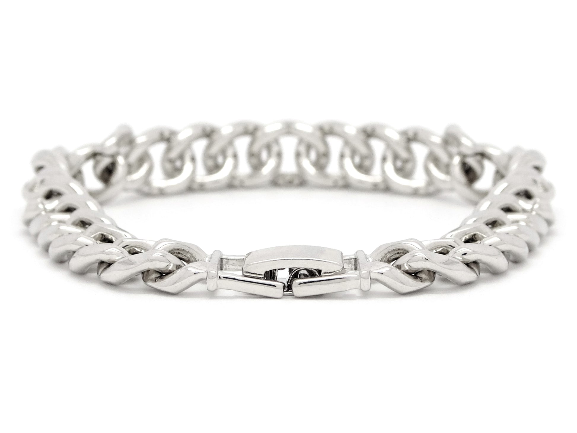 White Gold Sparkling Ice Bracelet BACK