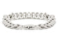 White Gold Sparkling Ice Bracelet BACK