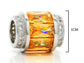 Gold citrine rope necklace MEASUREMENT