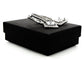 Sterling silver princess gem earrings GIFT BOX
