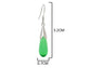 Green moonstone fall earrings MEASUREMENT