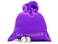 White gem white gold earrings GIFT BAG