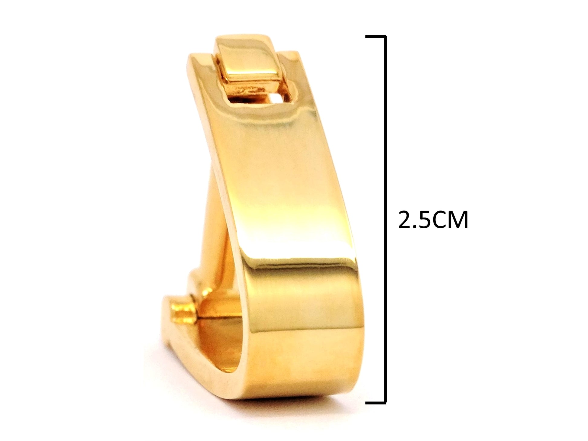 Yellow gold timeless cufflinks MEASUREMENT