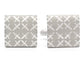 Fleur-De-Lys polished stainless steel cufflinks MAIN