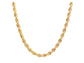 Gold thin rope necklace MAIN
