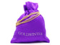 Purple gem gold necklace GIFT BAG
