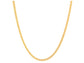 Gold thin chain necklace MAIN