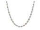 Sterling silver thin rope necklace MAIN