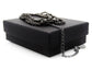 Black steel thin rope necklace GIFT BOX