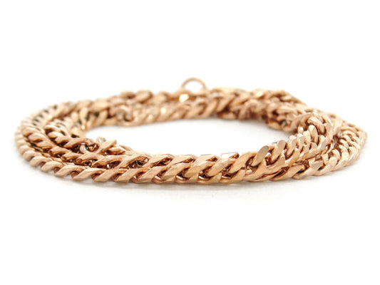 Rose gold thin chain bracelet DISPLAY