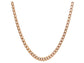 Rose gold thin chain necklace MAIN