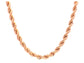 Rose Gold Thick Rope Necklace