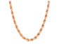Rose gold thin rope necklace MAIN