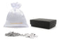 Sterling silver bow tie necklace GIFT BAG