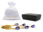 Princess Style Purple Teardrop Yellow Gold Necklace GIFT BAG