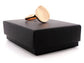 Rose gold plain signet ring GIFT BOX