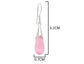 Pink moonstone fall earrings MEASUREMENT