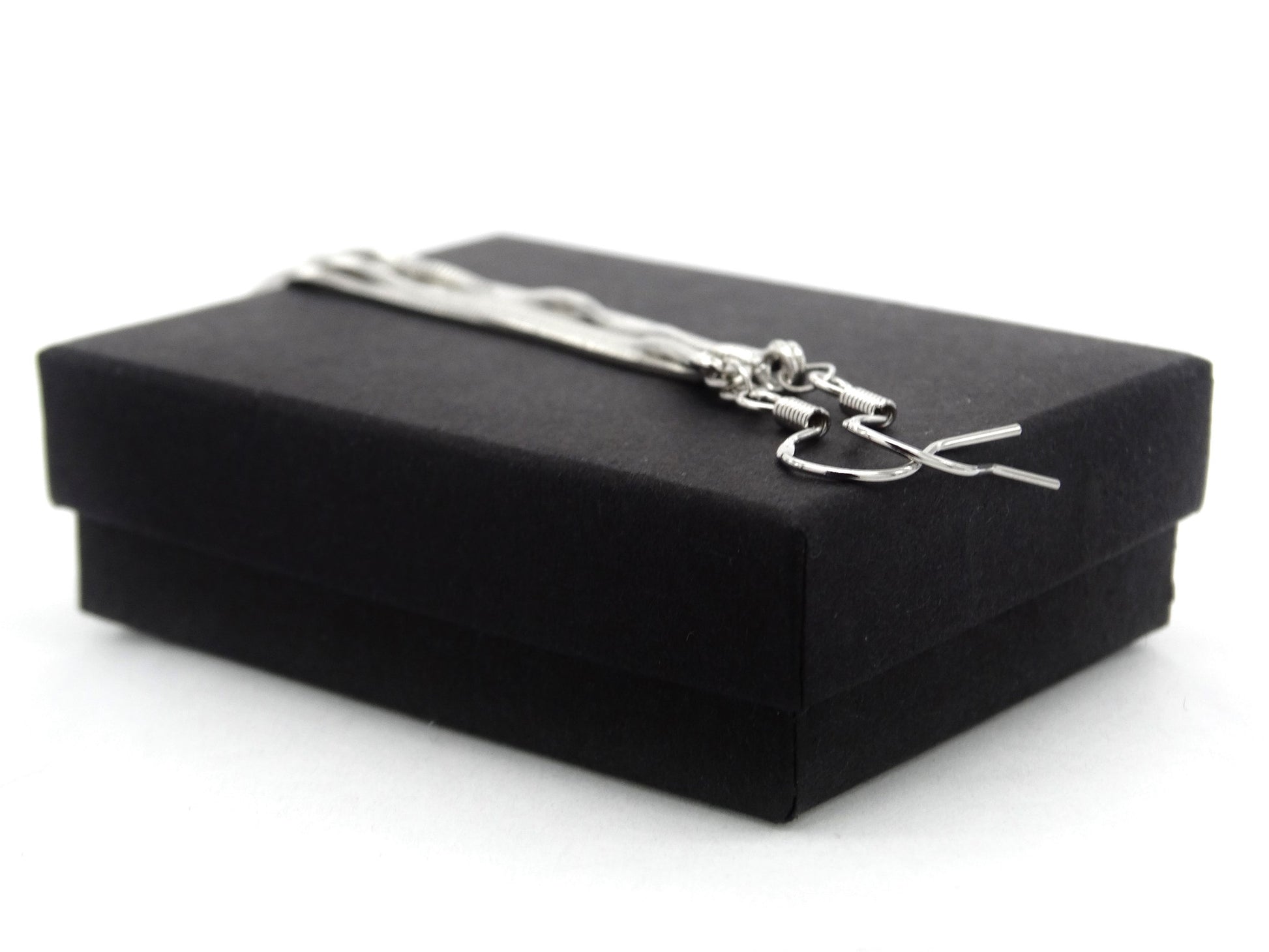Sterling silver drop chandelier earrings GIFT BOX