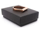 Rose gold round bar ring GIFT BOX